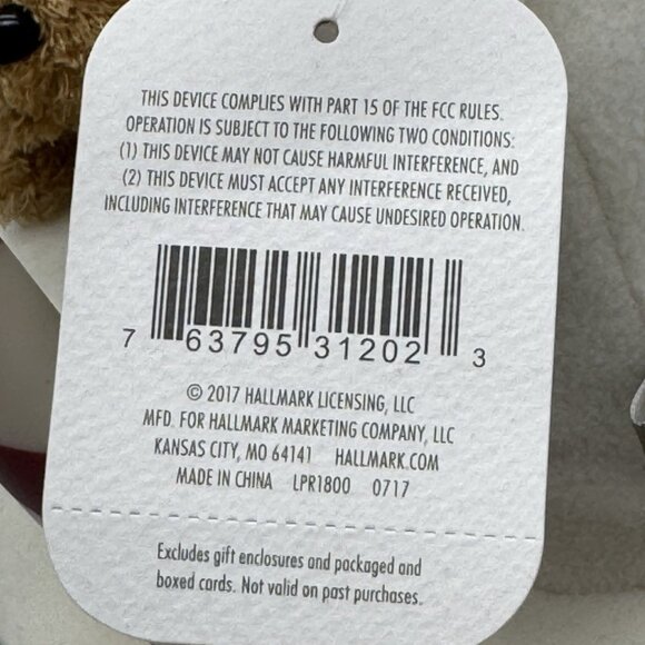 Hallmark Jingle Pals Stockings Hung with Care Animated Singing Snowman 2017 TAGS - Picture 9 of 12